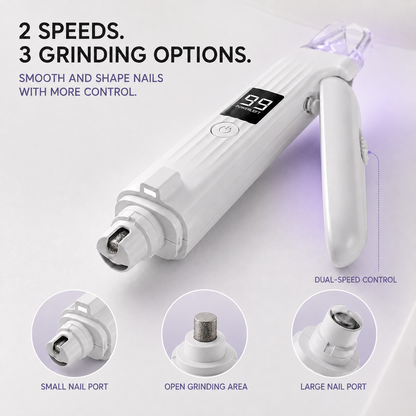 GlowTrim 2-in-1 Pet Nail Clipper & Grinder