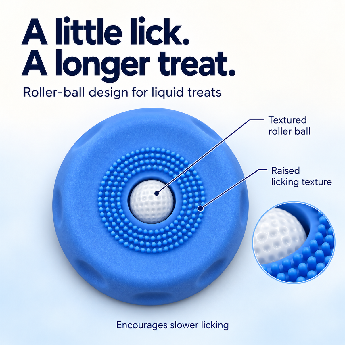 Dog Slow Feeder Lick Bowl