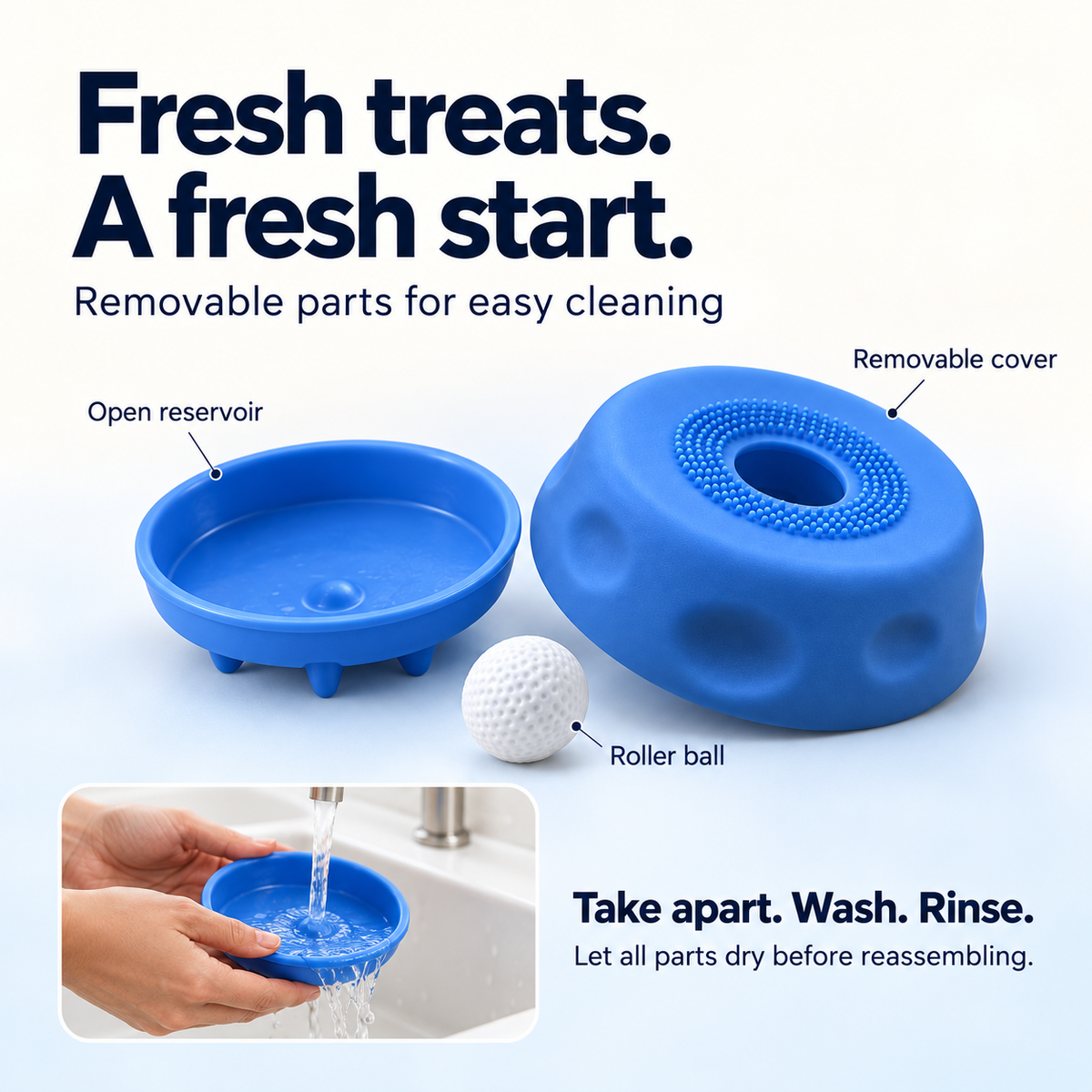 Dog Slow Feeder Lick Bowl